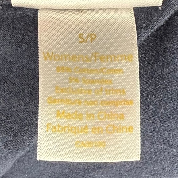 Vancouver 2010 Winter Olympics Tee HBC Navy Women's Small Licensed - Picture 6 of 8